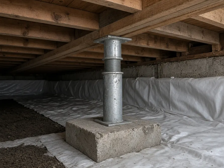 Crawl Space Repair & Encapsulation detail